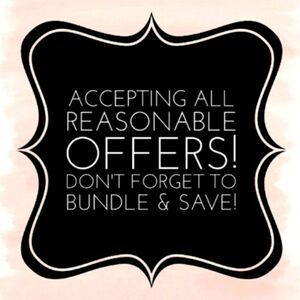 👉ACCEPTING ALL REASONABLE OFFERS👈